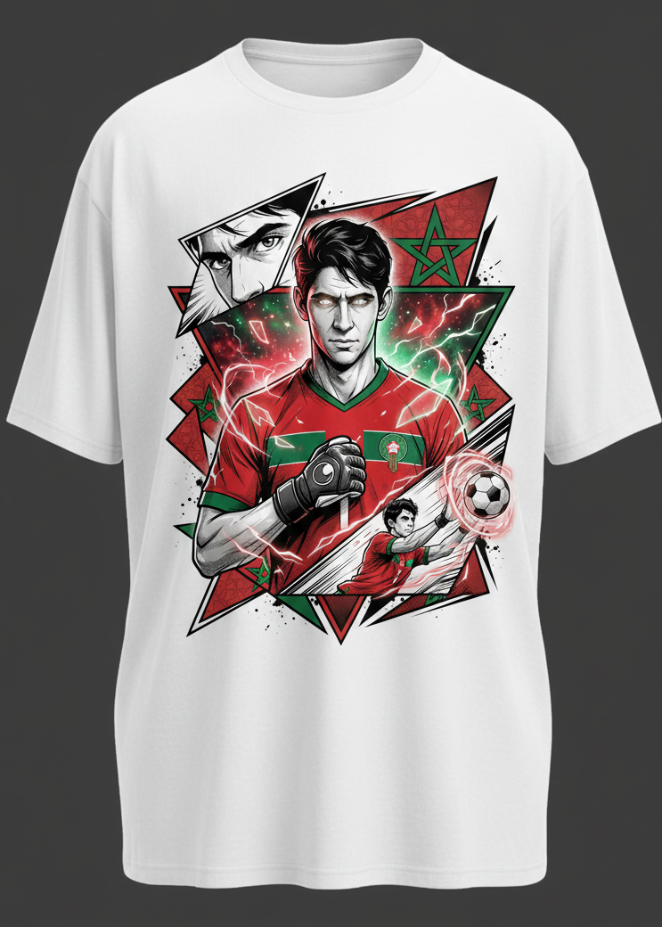 Morocco Bono - White Front Mockup