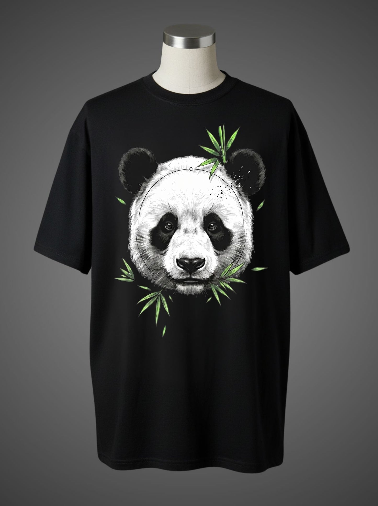 Giant Panda Oversized Tee – Conservation Icon