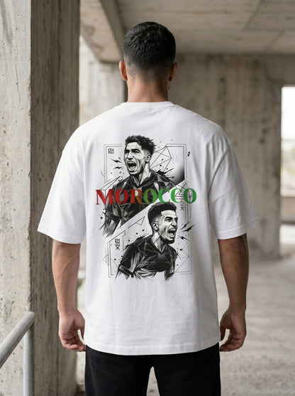 Morocco Lion Oversized Tee