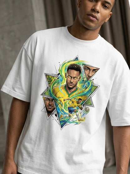 Brazil Neymar — Oversized Graphic Tee