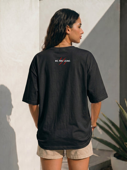 Atlas Lion Oversized Tee – We Are Lions