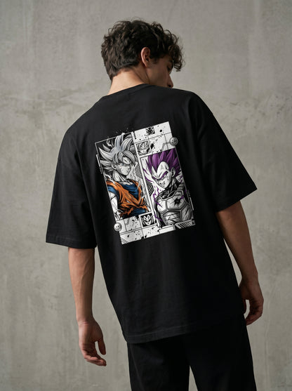 Goku x Vegeta – Ultra Instinct vs Ultra Ego | Oversized Tee