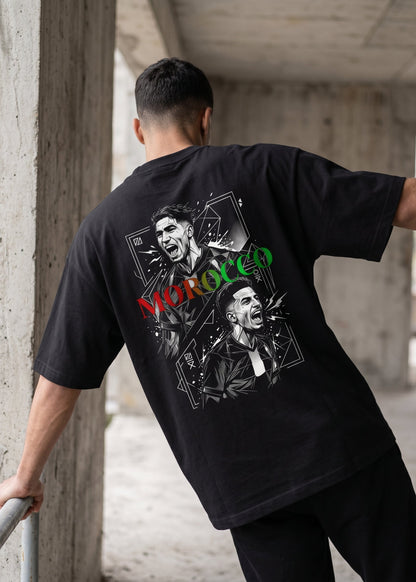 Morocco Lion Oversized Tee