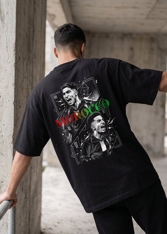 Morocco Lion Oversized Tee