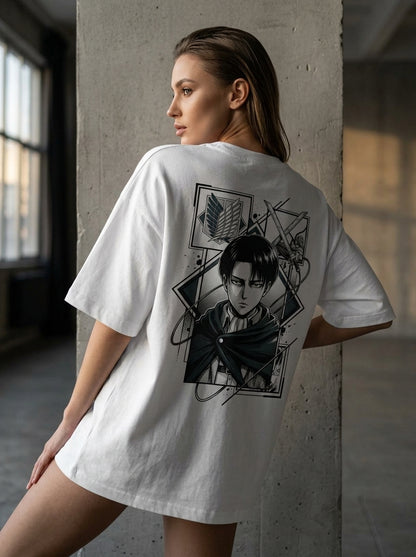 Levi Ackerman – Humanity's Strongest | Attack on Titan Oversized Tee