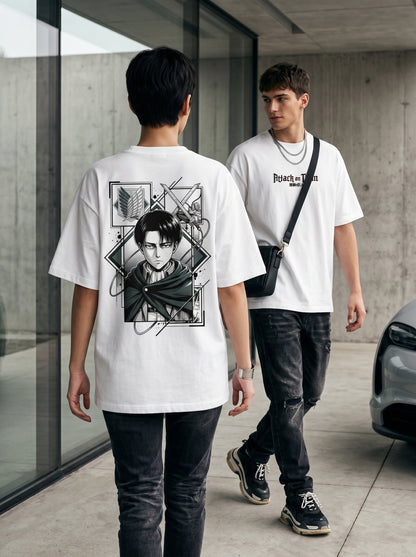 Levi Ackerman – Humanity's Strongest | Attack on Titan Oversized Tee