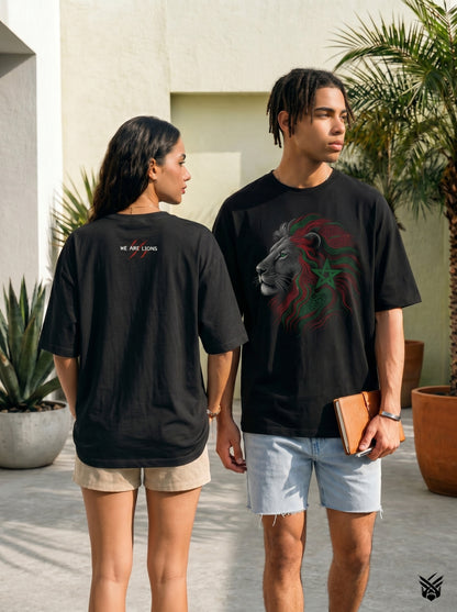 Atlas Lion Oversized Tee – We Are Lions