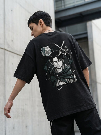 Levi Ackerman – Humanity's Strongest | Attack on Titan Oversized Tee