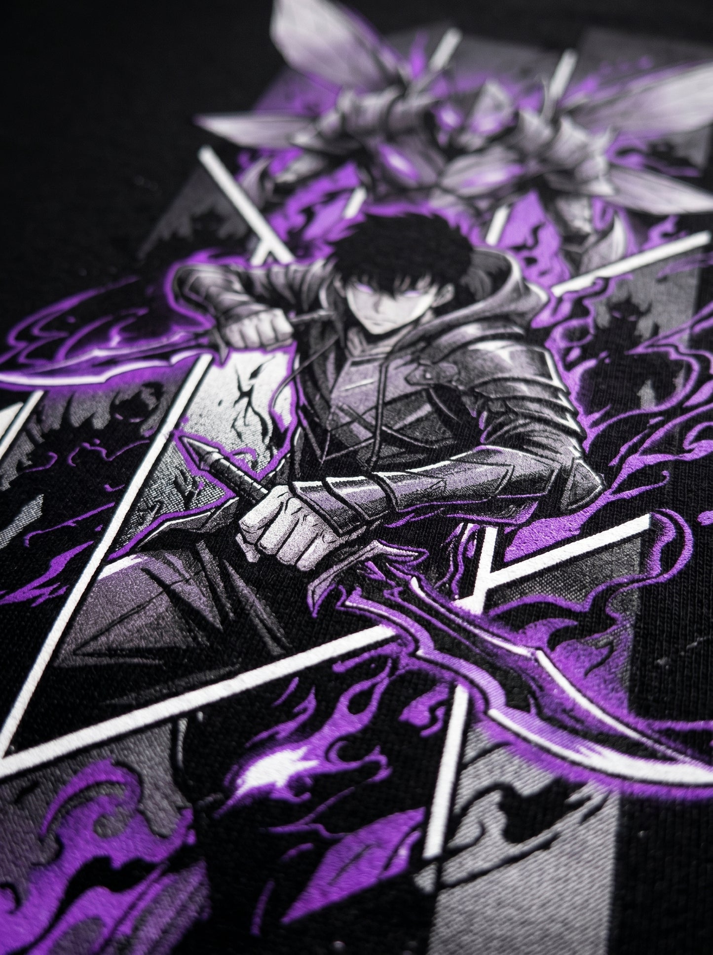 Jin-Woo Shadow Monarch | Solo Leveling Oversized Tee