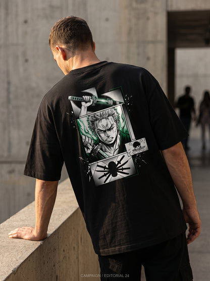 Zoro – Katana Strike | One Piece Oversized Tee