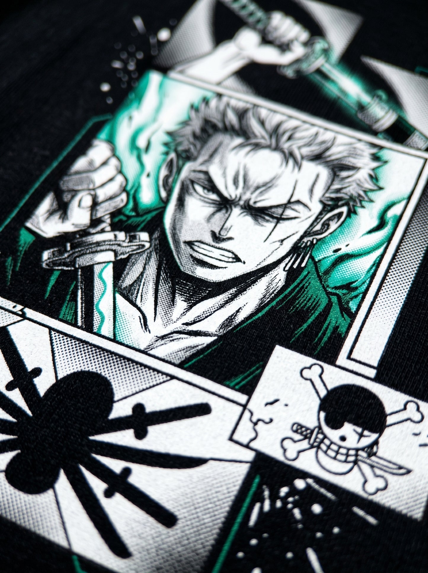 Zoro – Katana Strike | One Piece Oversized Tee