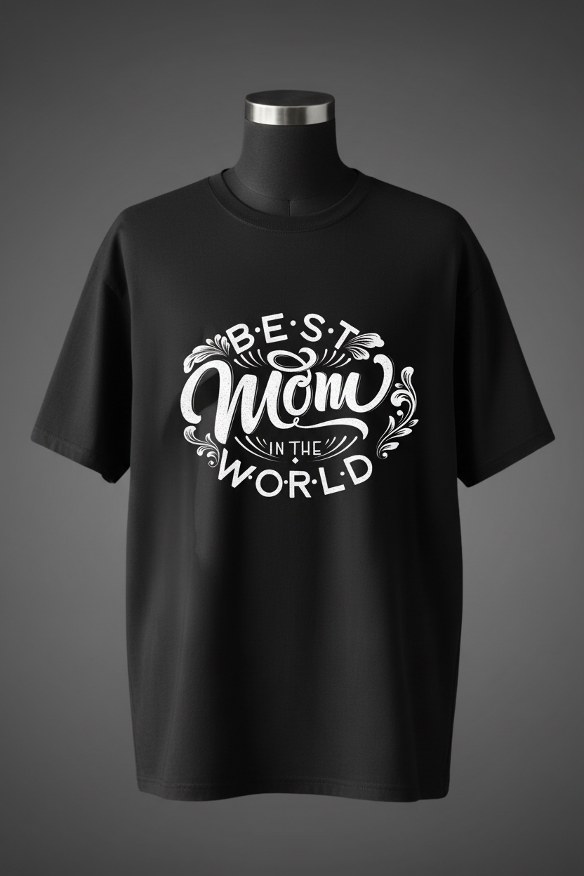 Best Mom in the World – Black