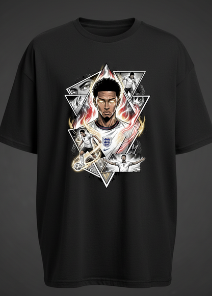 England Bellingham - Black Front Mockup