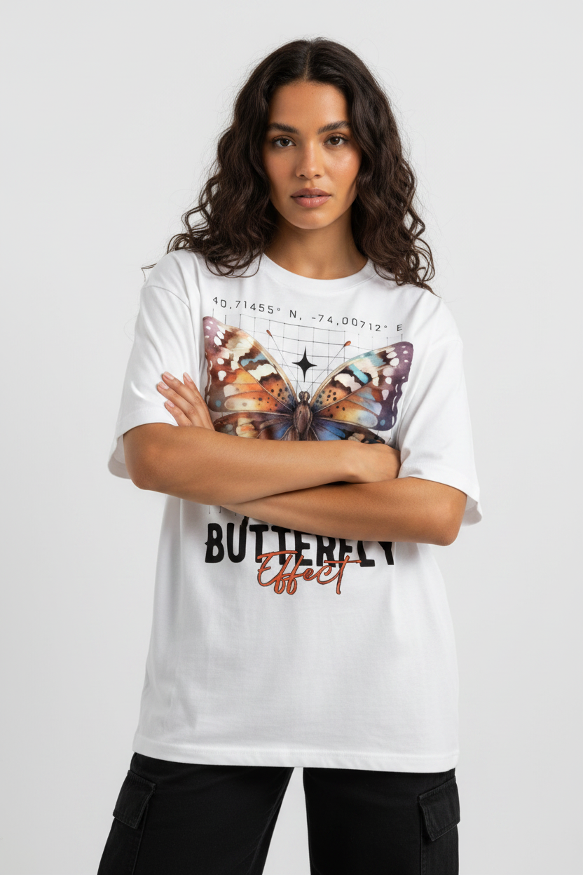 Hajar1 Butterfly White Crossed Close