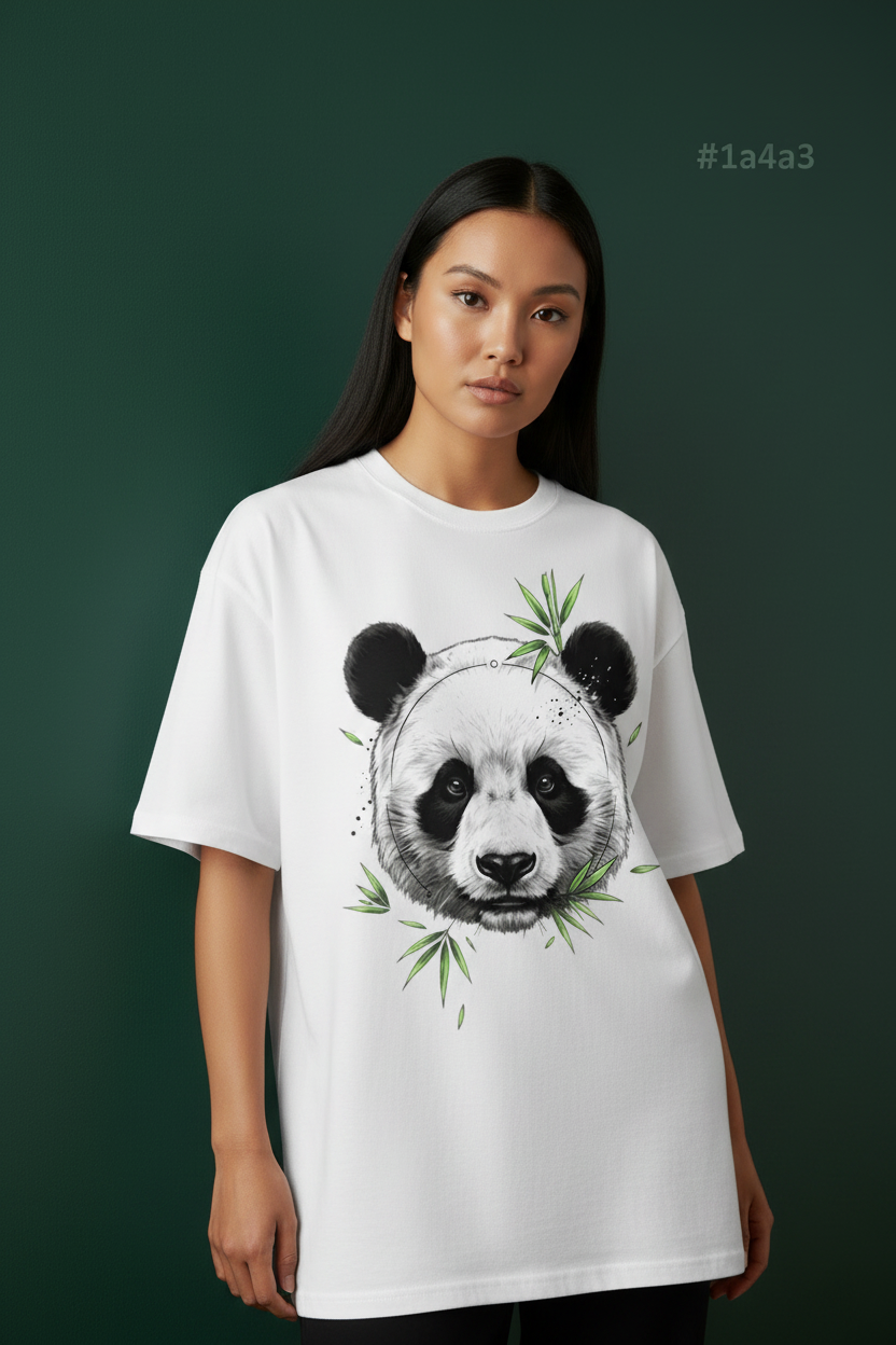 Hajar2 White Panda Green Lean