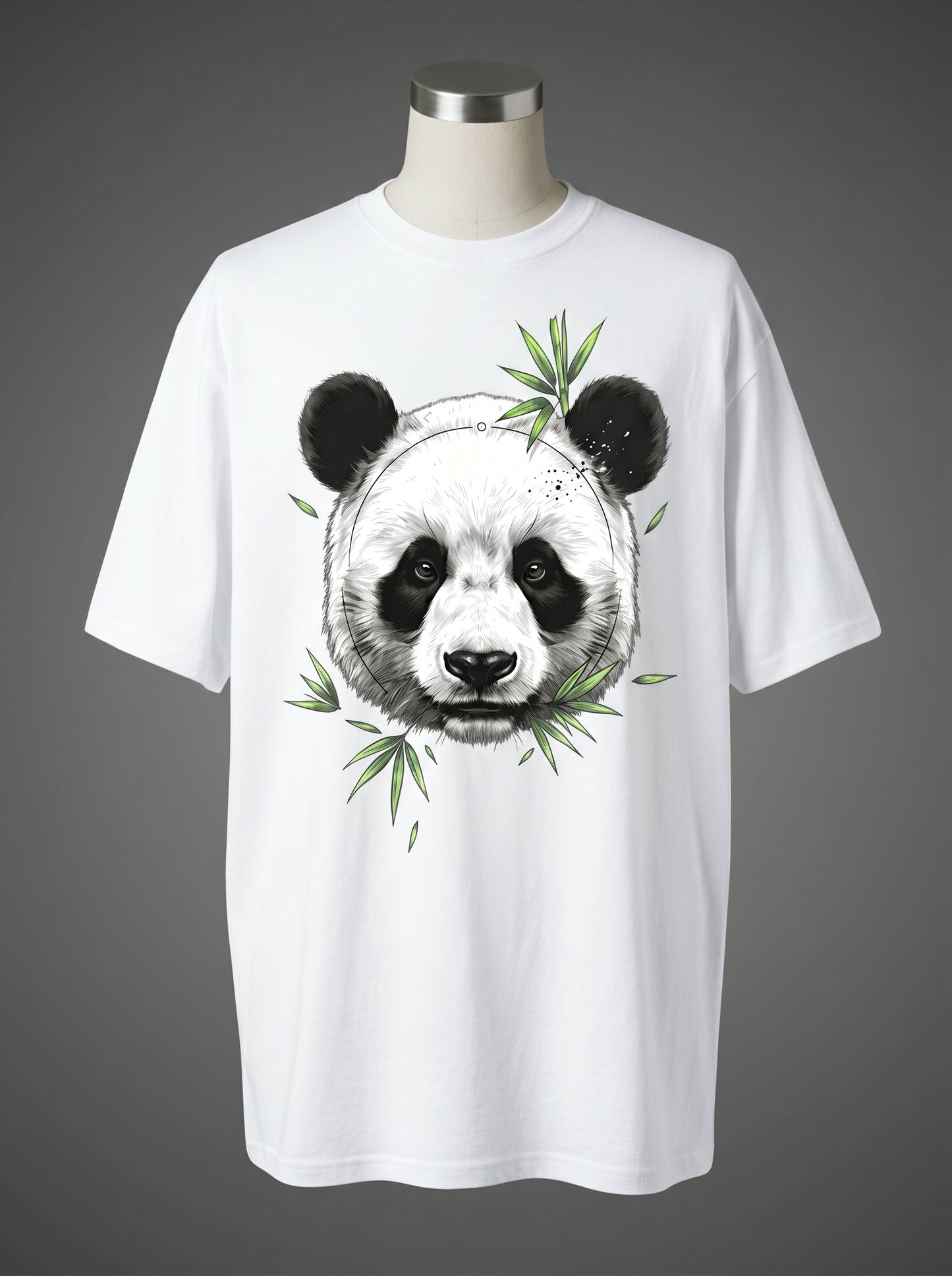 Giant Panda Oversized Tee – Conservation Icon