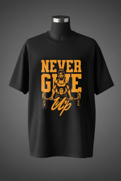 Never Give Up – Black