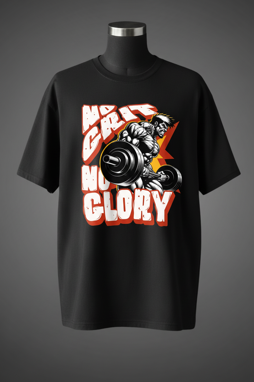 No Grit No Glory – Black