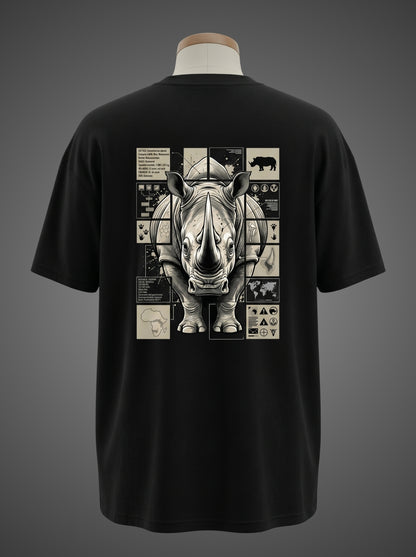 White Rhino Oversized Tee – Last of the Giants