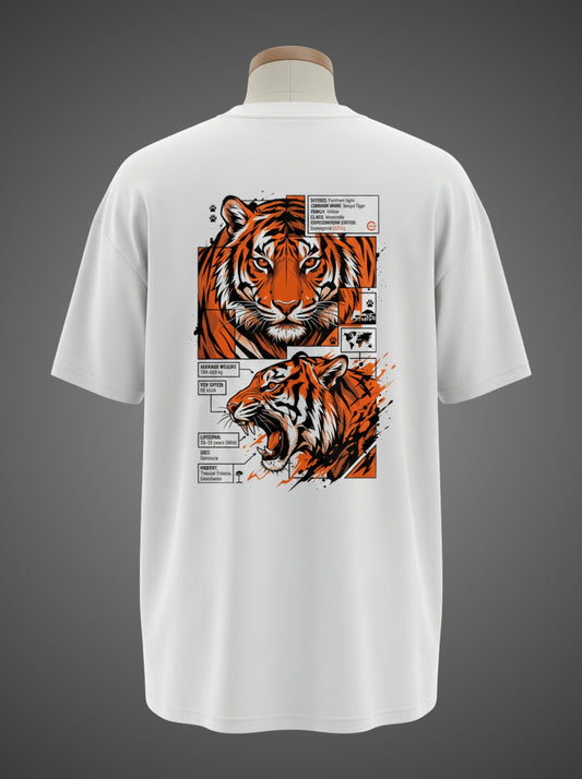 Bengal Tiger Oversized Tee – Roar of the Wild