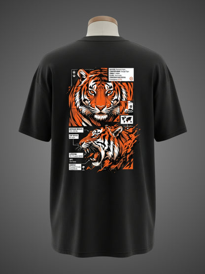 Bengal Tiger Oversized Tee – Roar of the Wild