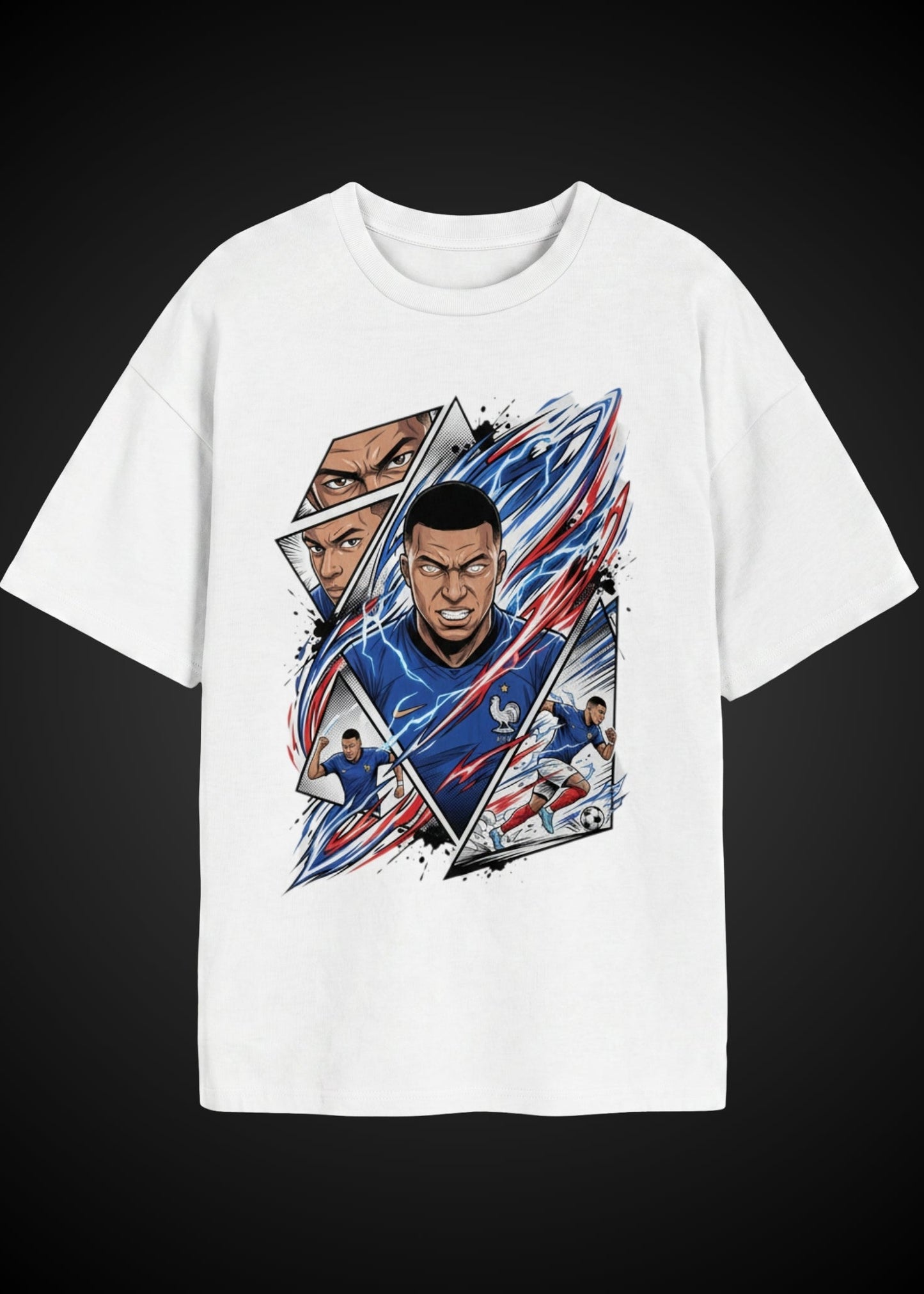 France Mbappé — Oversized Graphic Tee