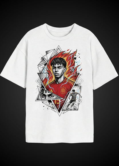 Spain Lamine Yamal — Oversized Graphic Tee
