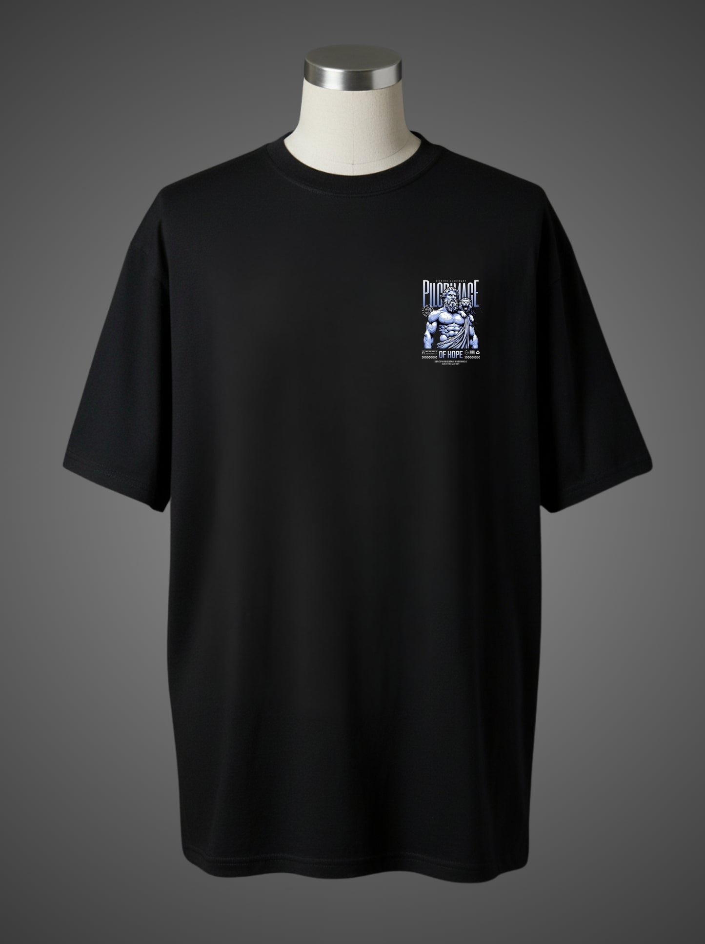 Pilgrimage of Hope Oversized Tee – Seeking Sanctuary