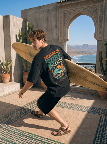 Moroccan Surf Club Oversized Summer T-Shirt