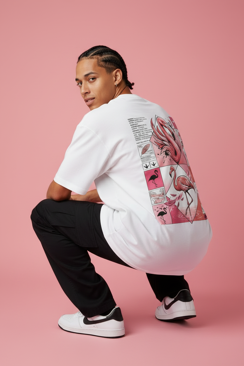 Reda Hair1 Flamingo Crouch Close