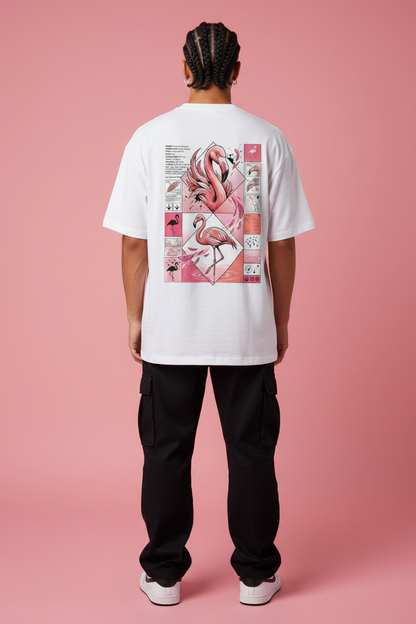 Reda Hair1 Flamingo Pink Back Standing