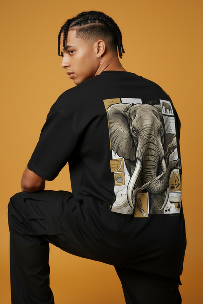 Reda2 Elephant Black Back Crouch