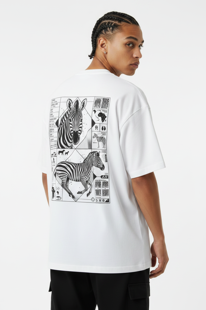 Reda2 Zebra White Back Close Turn