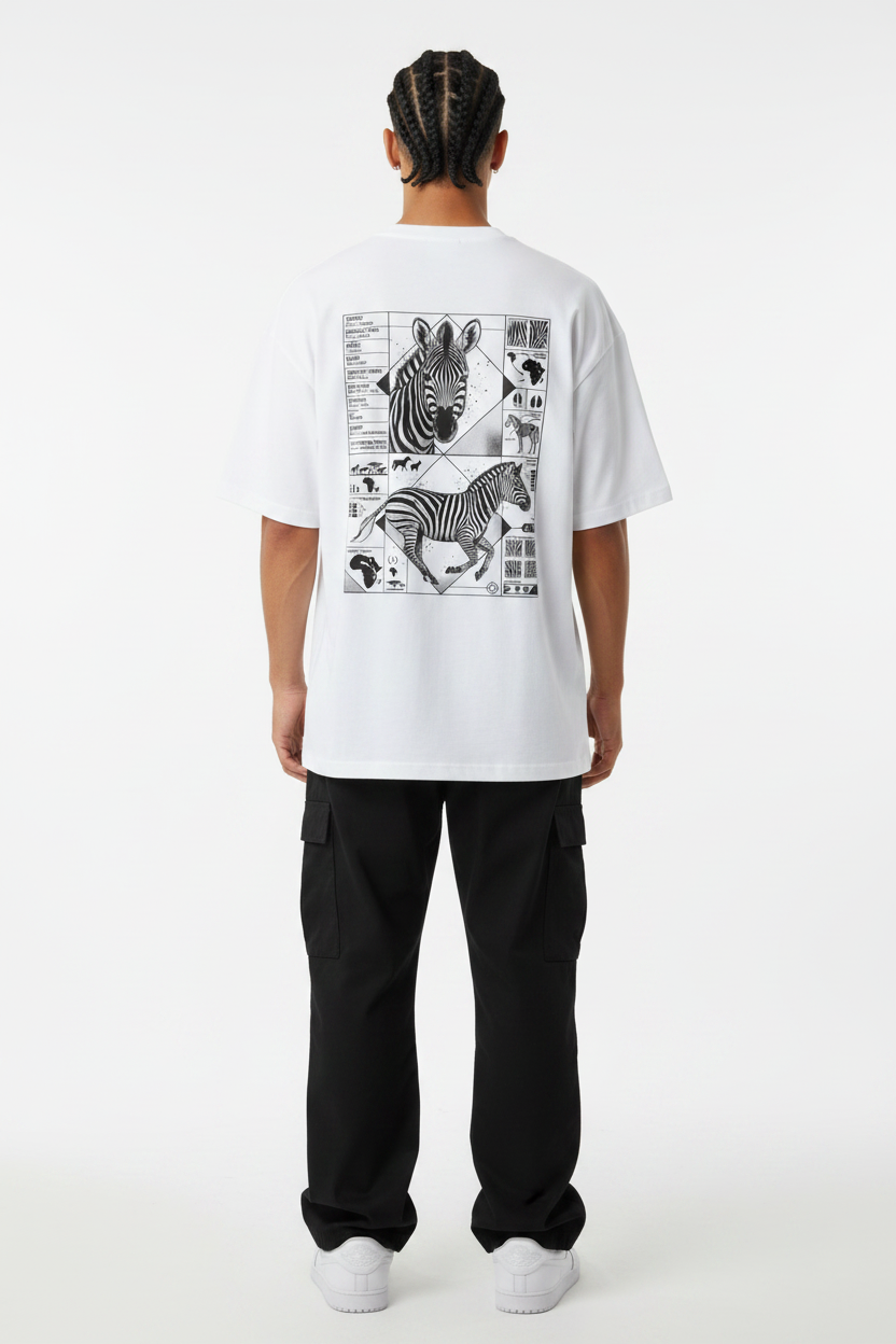 Reda2 Zebra White Back Straight
