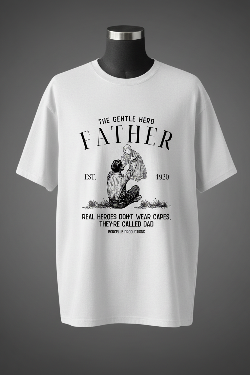 The Gentle Hero Father – White